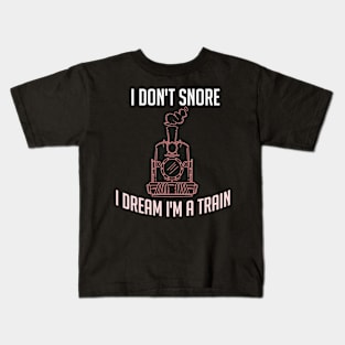 TRAIN GIFT: I'm A Train Kids T-Shirt